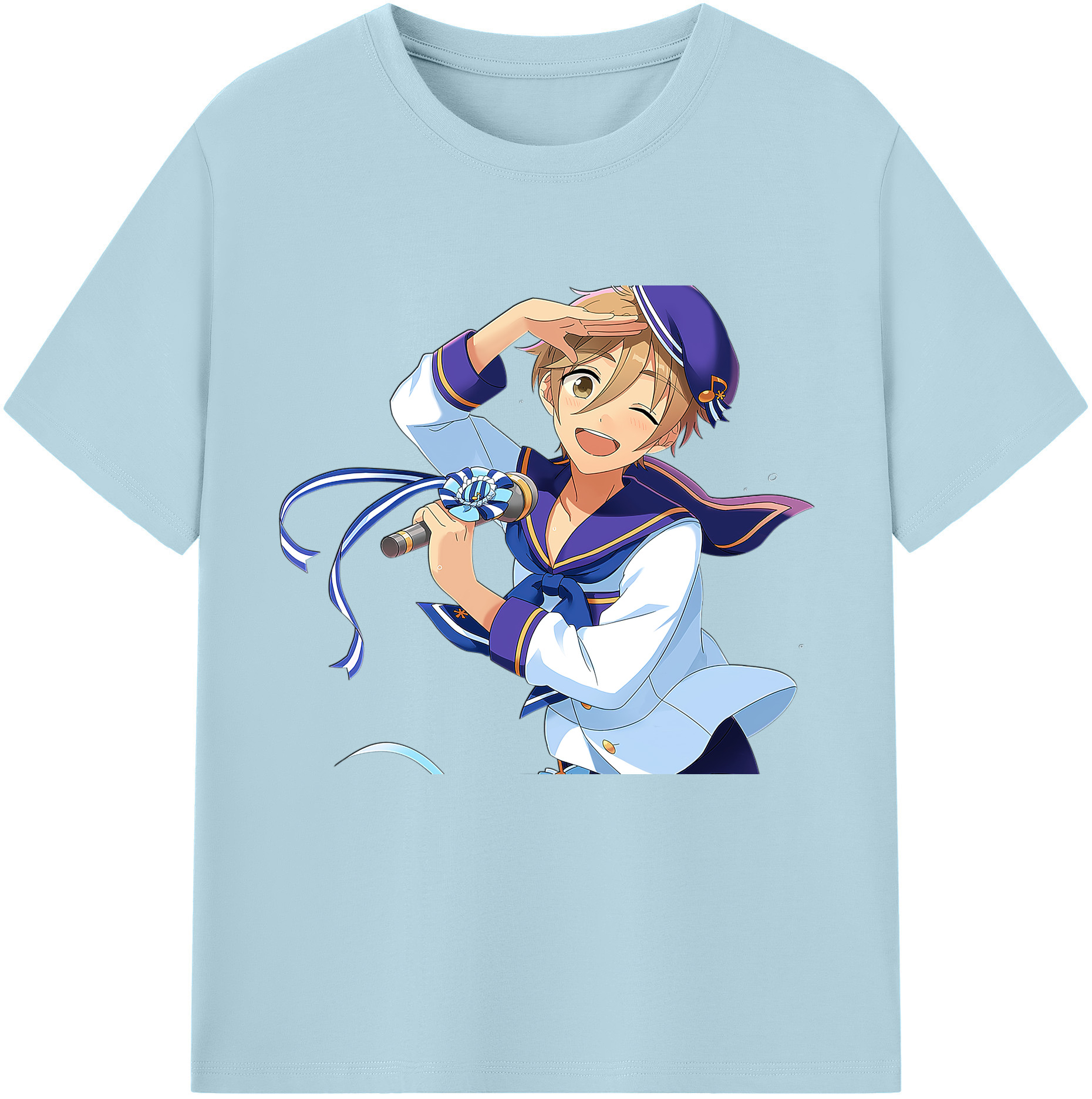 （画像用） あんさんぶるスターズ! Ensemble Stars 綿100％半袖Tシャツ（フロントプリント）